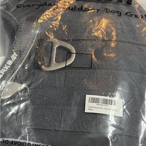 Gray Tactical Dog Harness